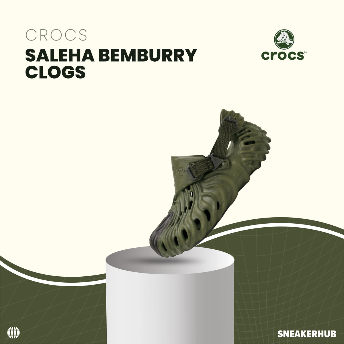 CROCS SALEHA BEMBURRY CLOGS