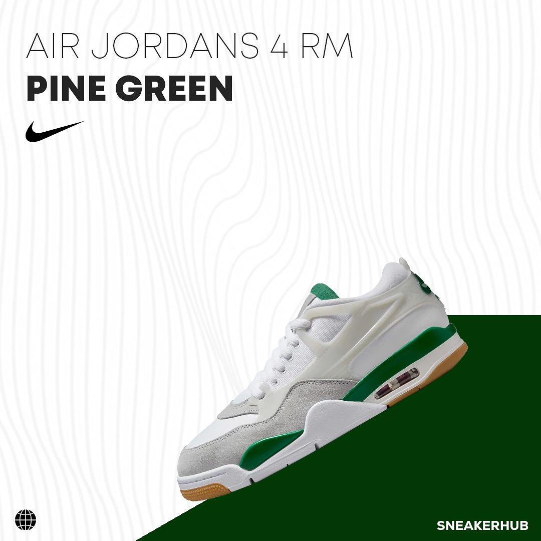Air Jordan 4 RM Pine Green