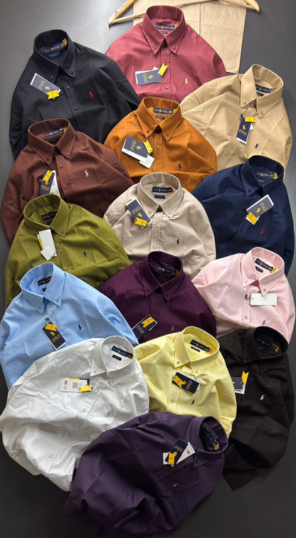 Polo Classic Fit Shirt Men Multiple Colour