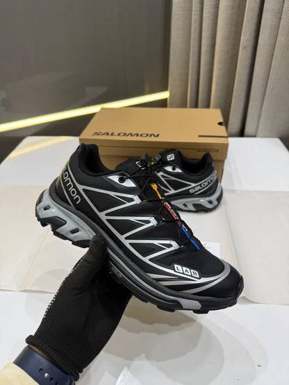 SALOMON XT-6 GORE TEX BLACK SILVER