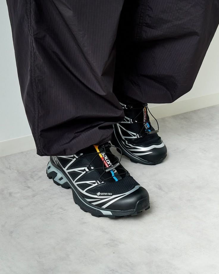 SALOMON XT-6 GORE TEX BLACK SILVER
