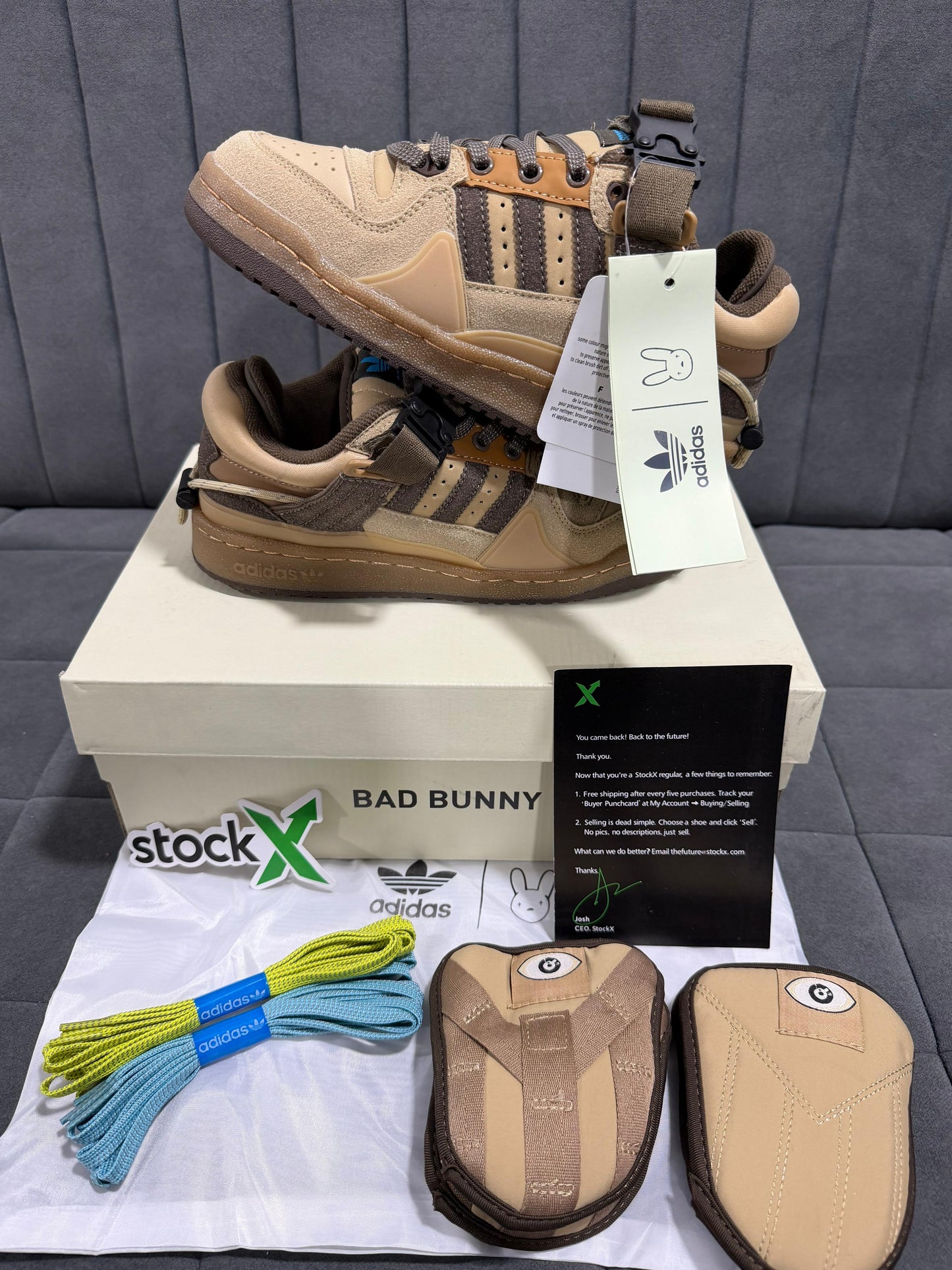 Adidas Forum bad bunny low brown