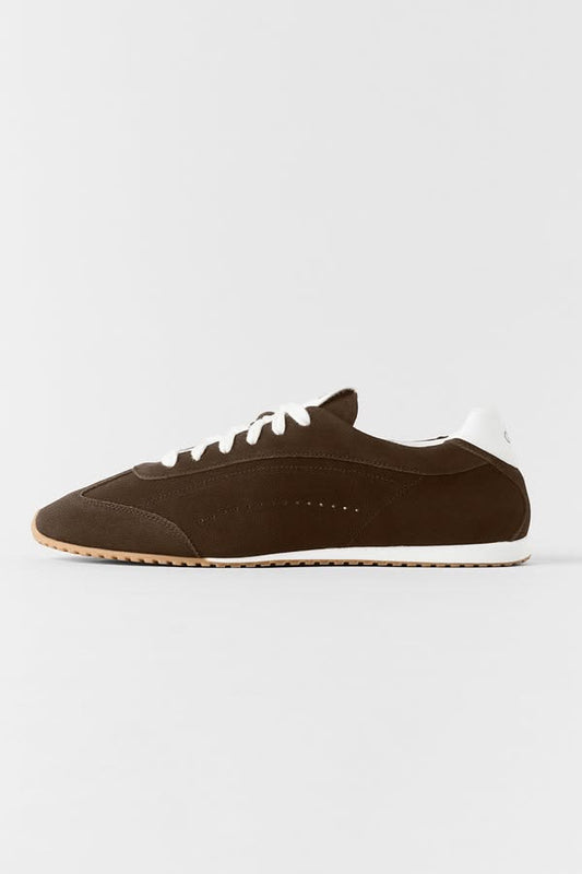 Alo yoga sunset sneaker brown