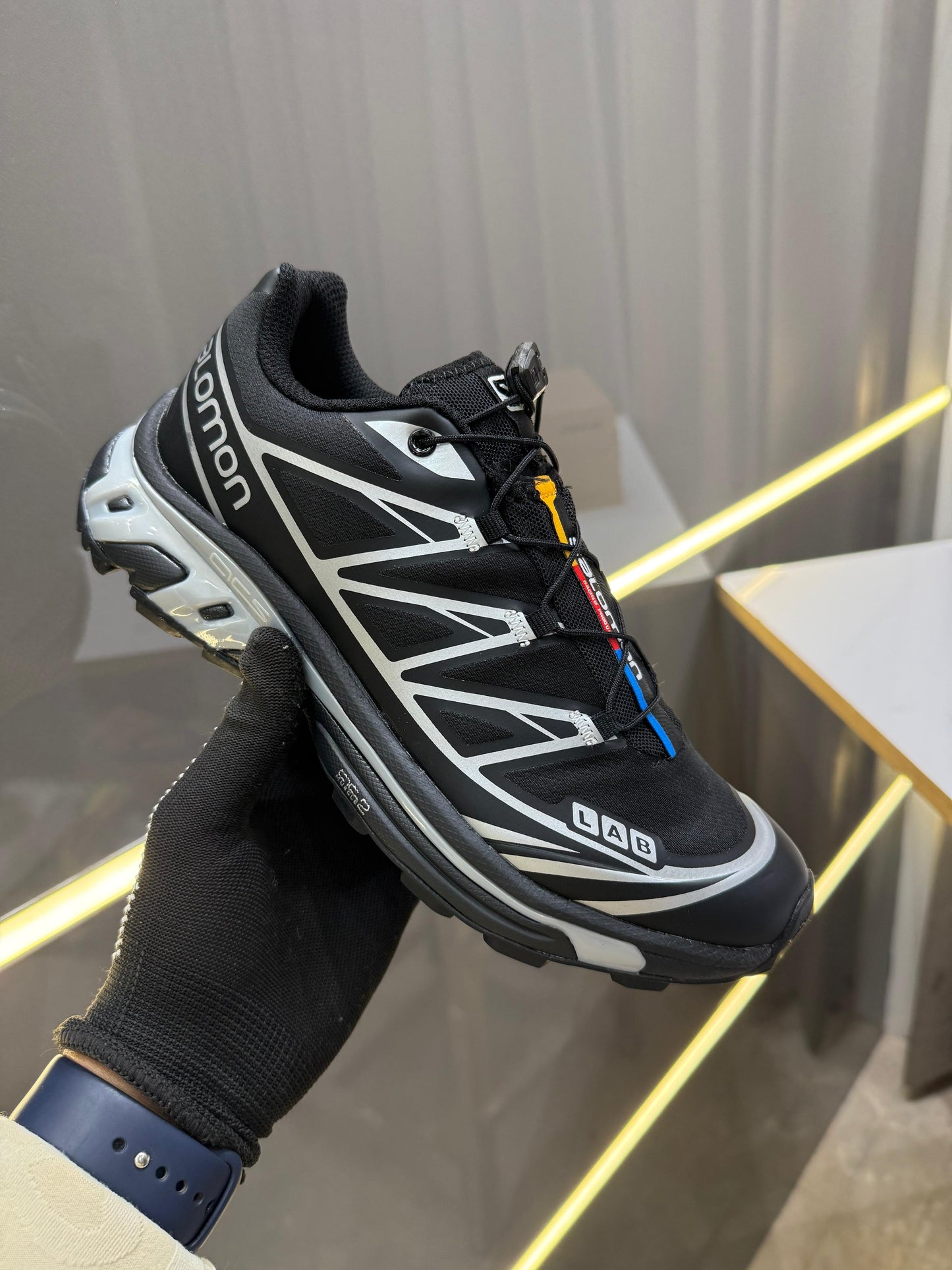 SALOMON XT-6 GORE TEX BLACK SILVER