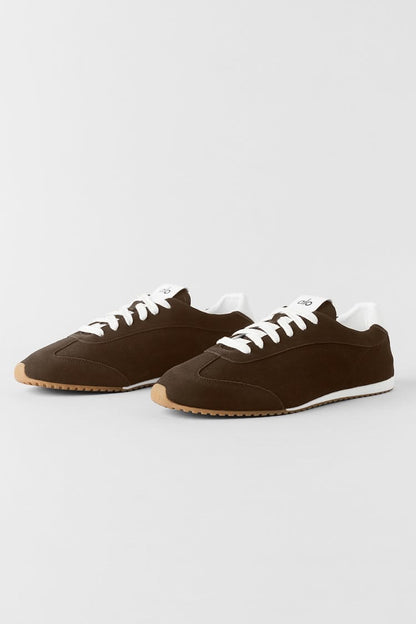 Alo yoga sunset sneaker brown