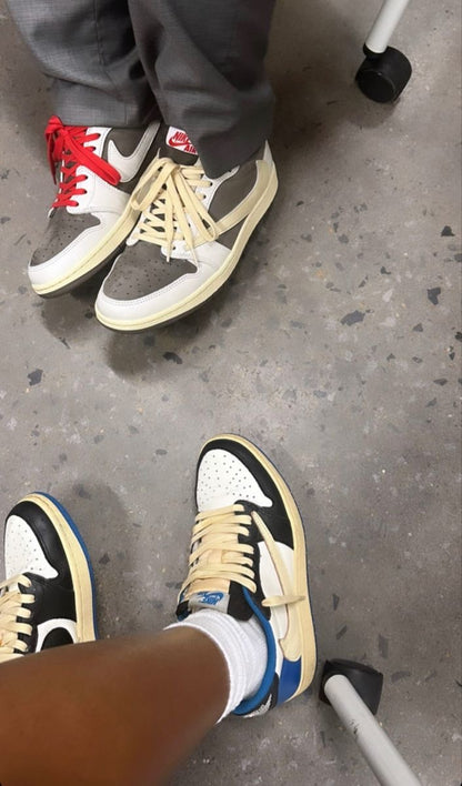 Travis Scott x “fragment Air” jordan 1 low