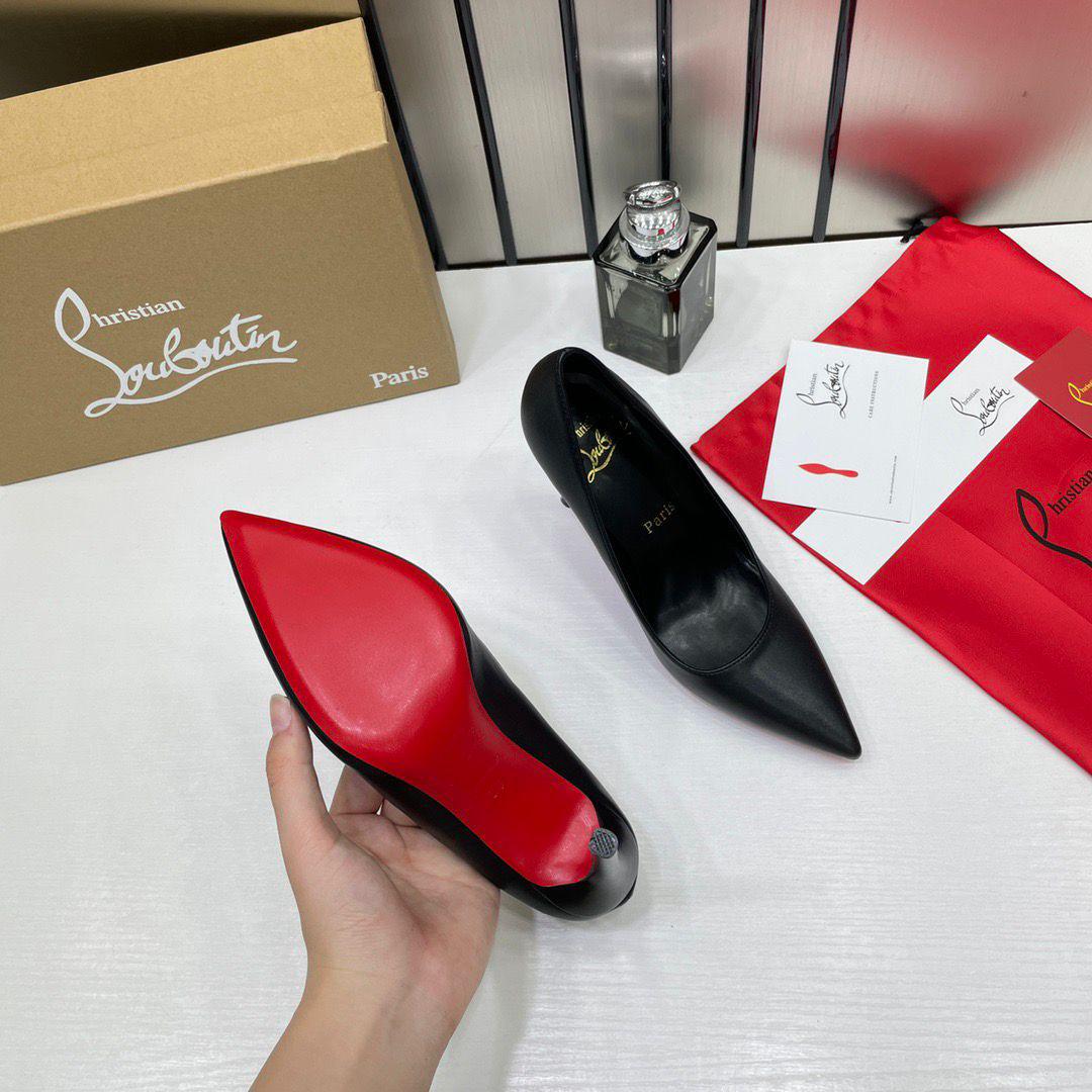 Christian Louboutin Black Footwear Women