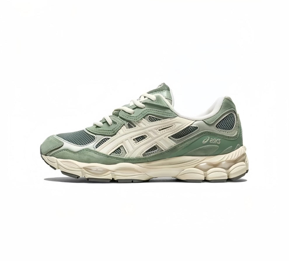 Asics Gel NYC Ivory Smoke Green
