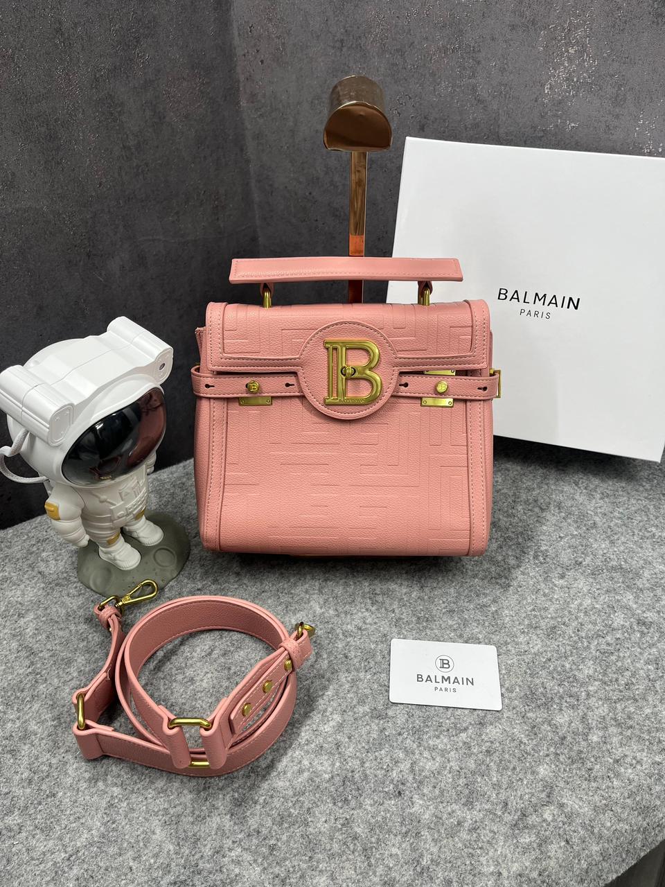 Balmain Paris Handbag Women Pink
