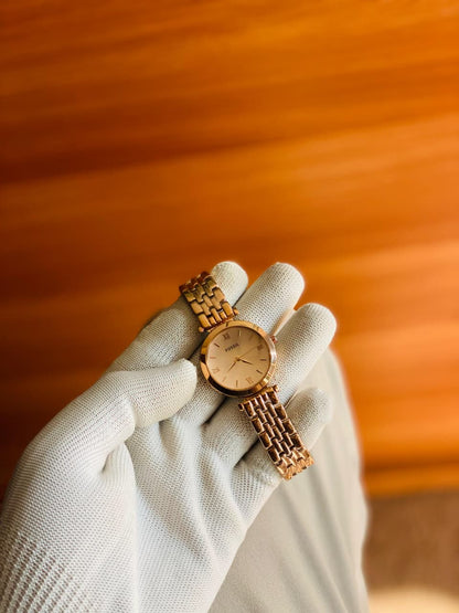 Fossil Watch Women Black/White/Cream