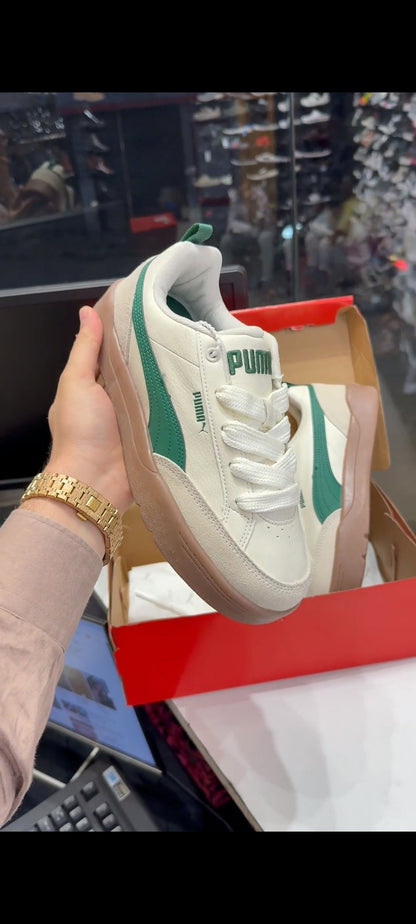 PUMA PARK LIFESTYLE GREEN/ BROWN