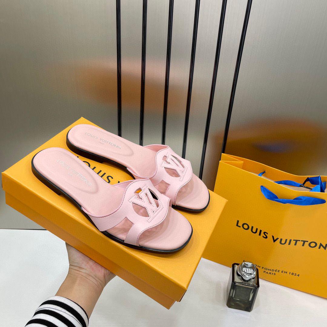 Louis Vuitton Pink Footwear Women
