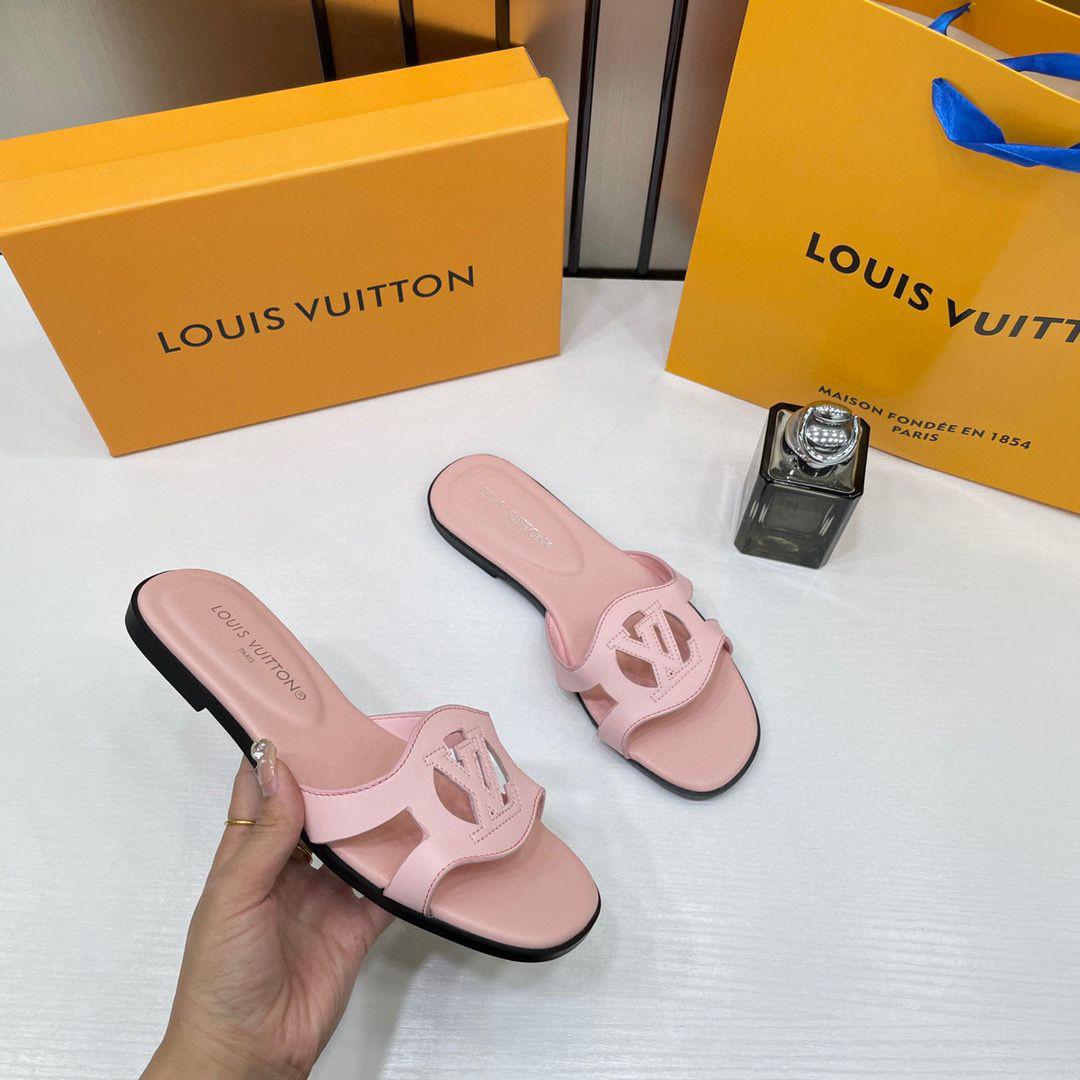 Louis Vuitton Pink Footwear Women