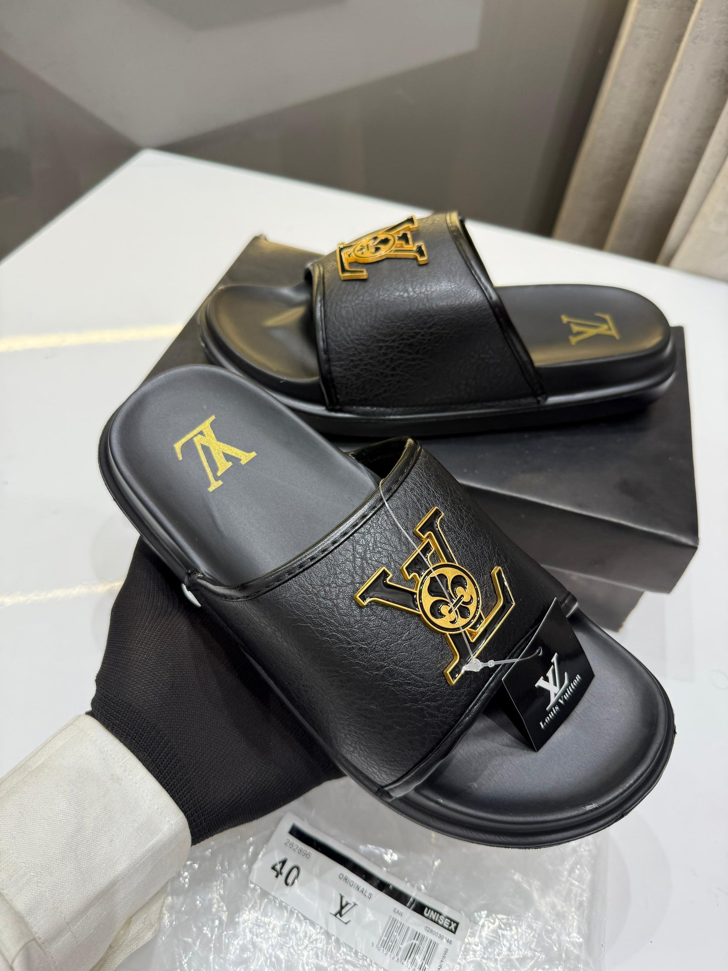 Louis Vuitton Multi Color Sandals Men