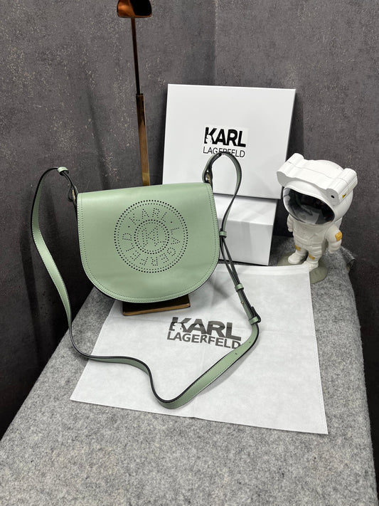 Karl Lagerfeld Handbag Women Cream Green