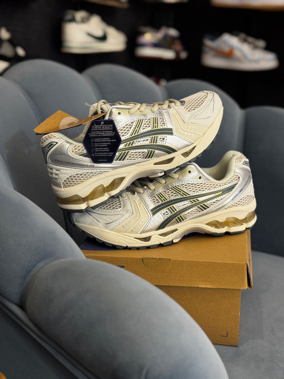 ASICS GEL KAYANO 14 BIRCH DARK
