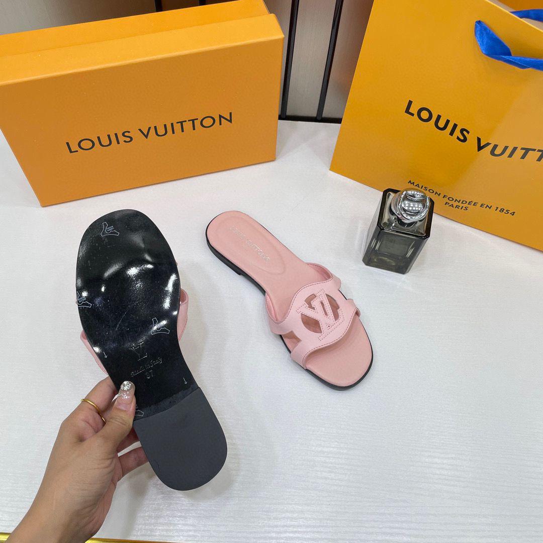 Louis Vuitton Pink Footwear Women