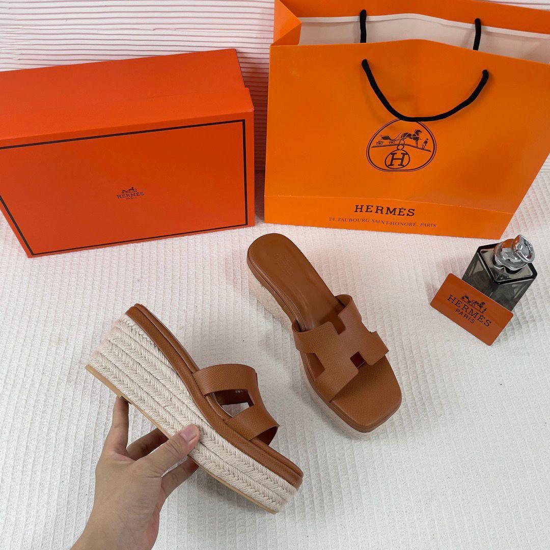 Hermis Brown/Black Footwear Women