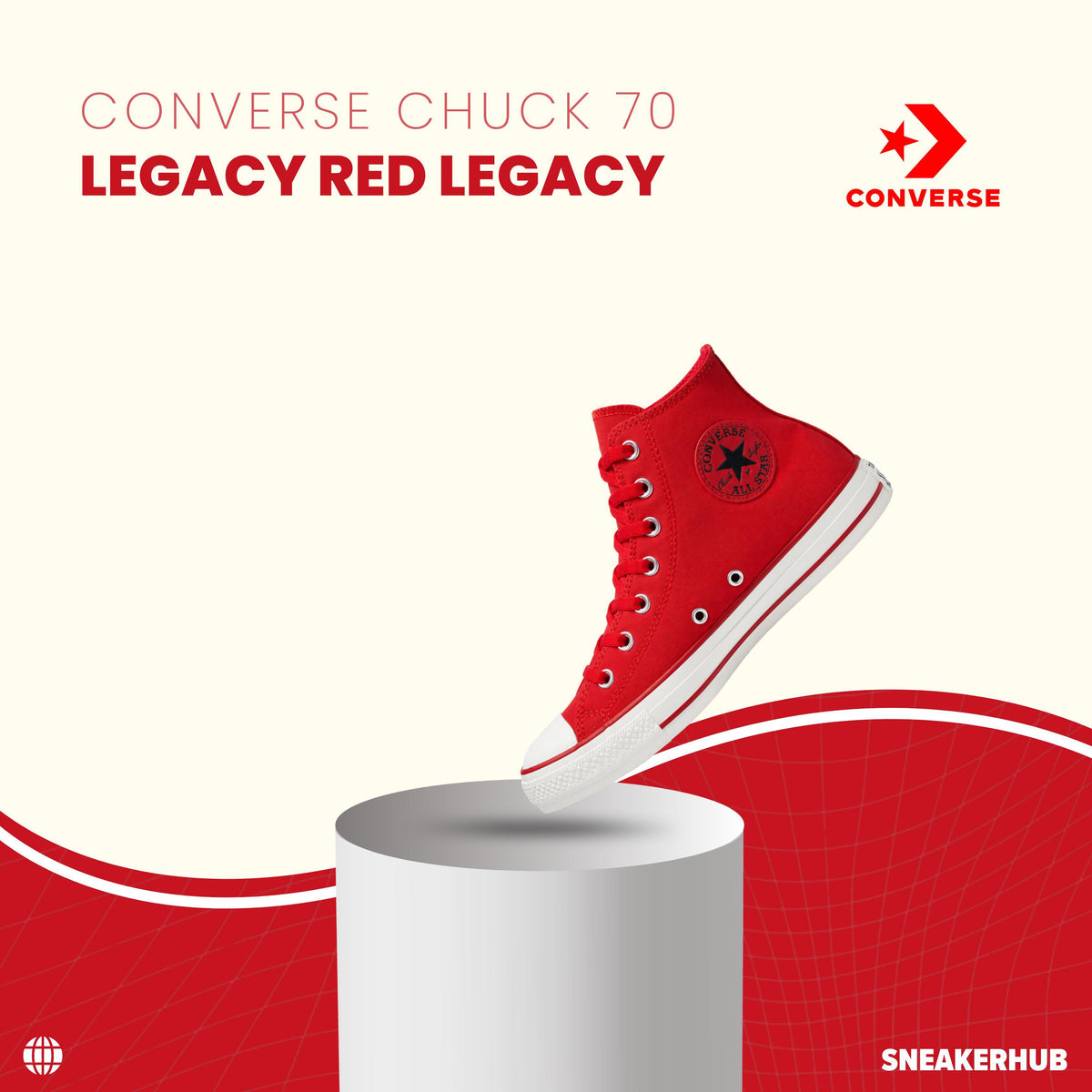 CONVERSE CHUCK 70 LEGACY RED LEGACY