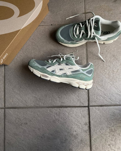 Asics Gel NYC Ivory Smoke Green