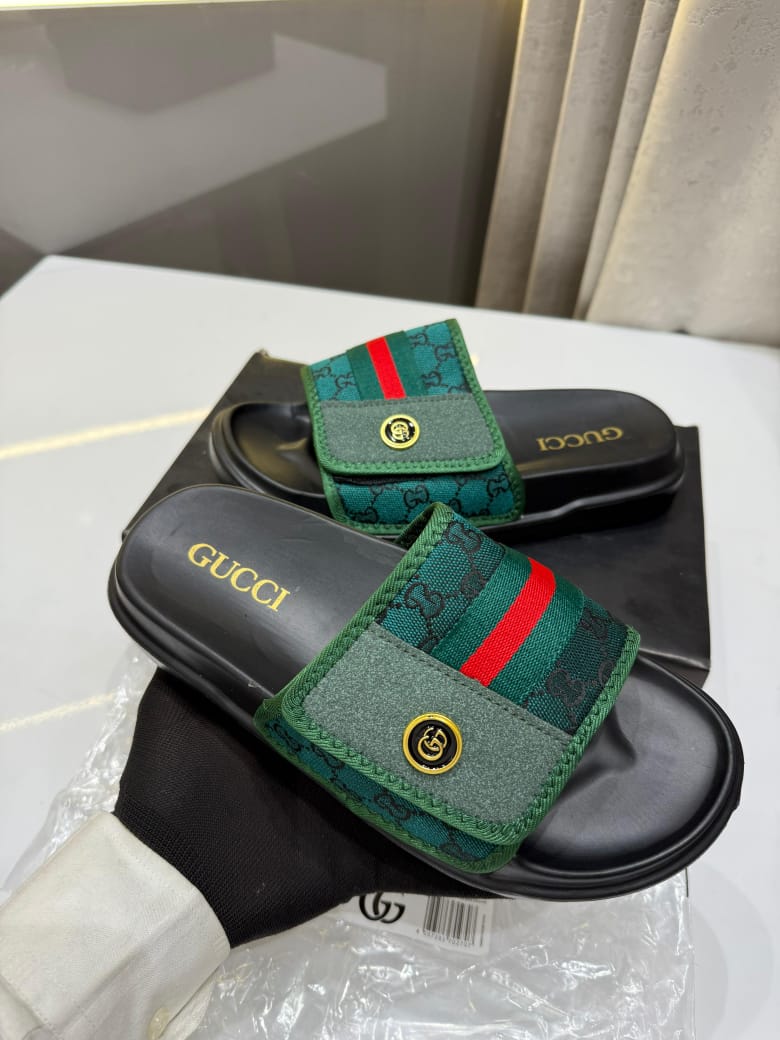 Gucci Green Sandal Men