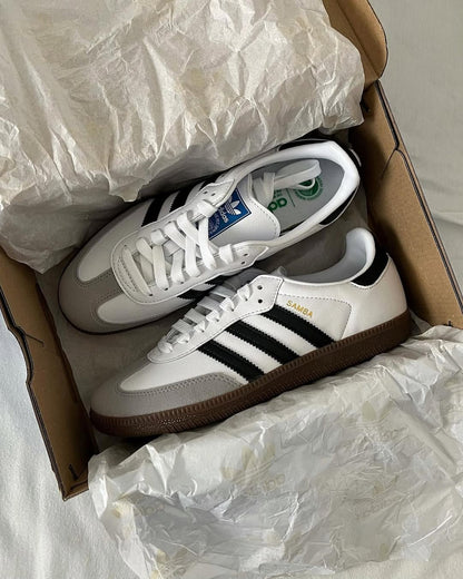 Adiidas Samba Og Cloud White Black (UA QUALITY)