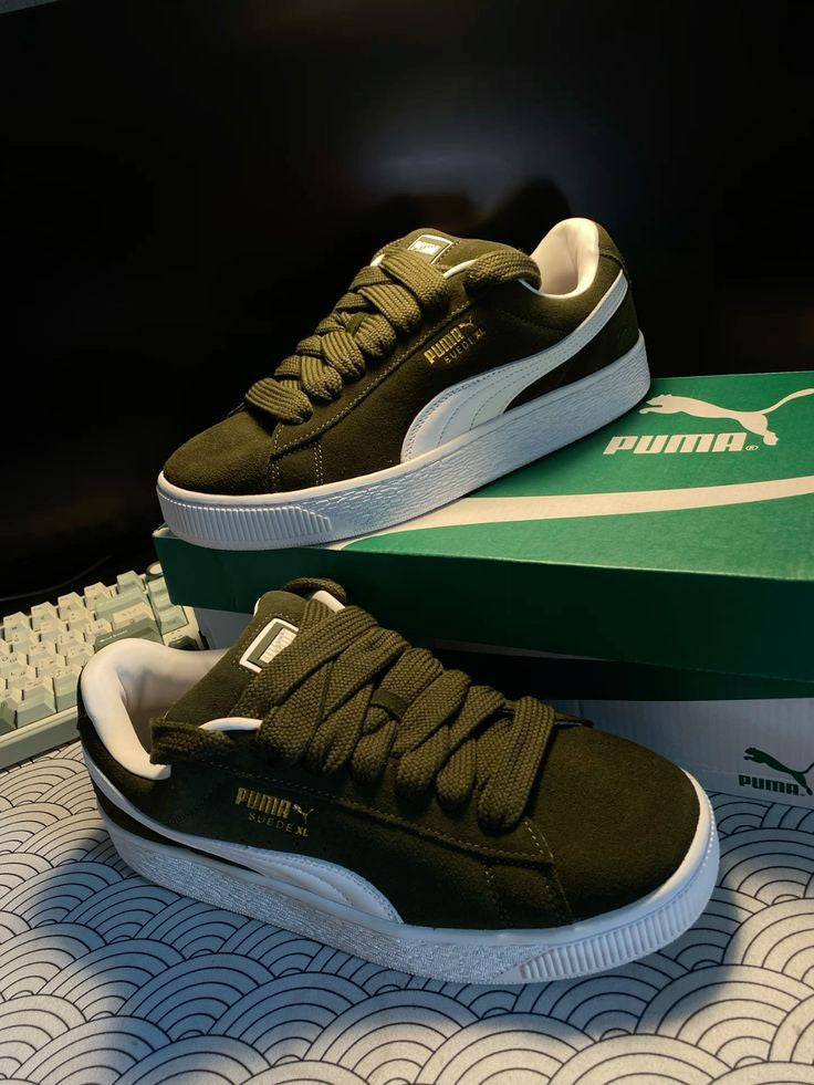 PUMA SUEDE XL OLIVE GREEN
