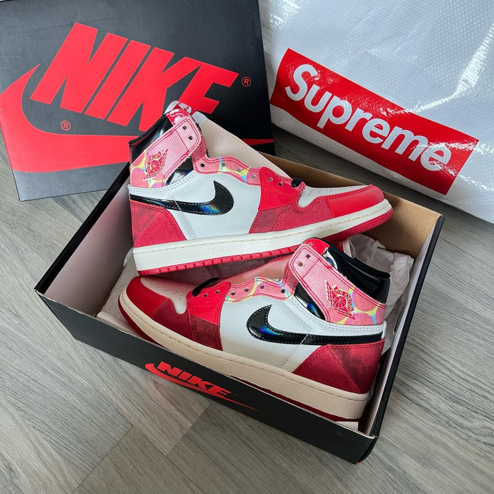Nike Air Jordan Retro1 High x Spiderman Across The Spiderverse (UA QUALITY)