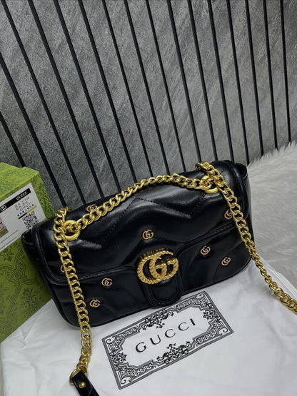 Gucci Handbag Black/Gold
