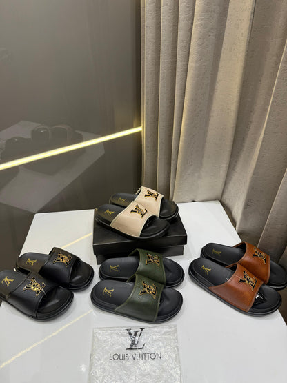 Louis Vuitton Multi Color Sandals Men