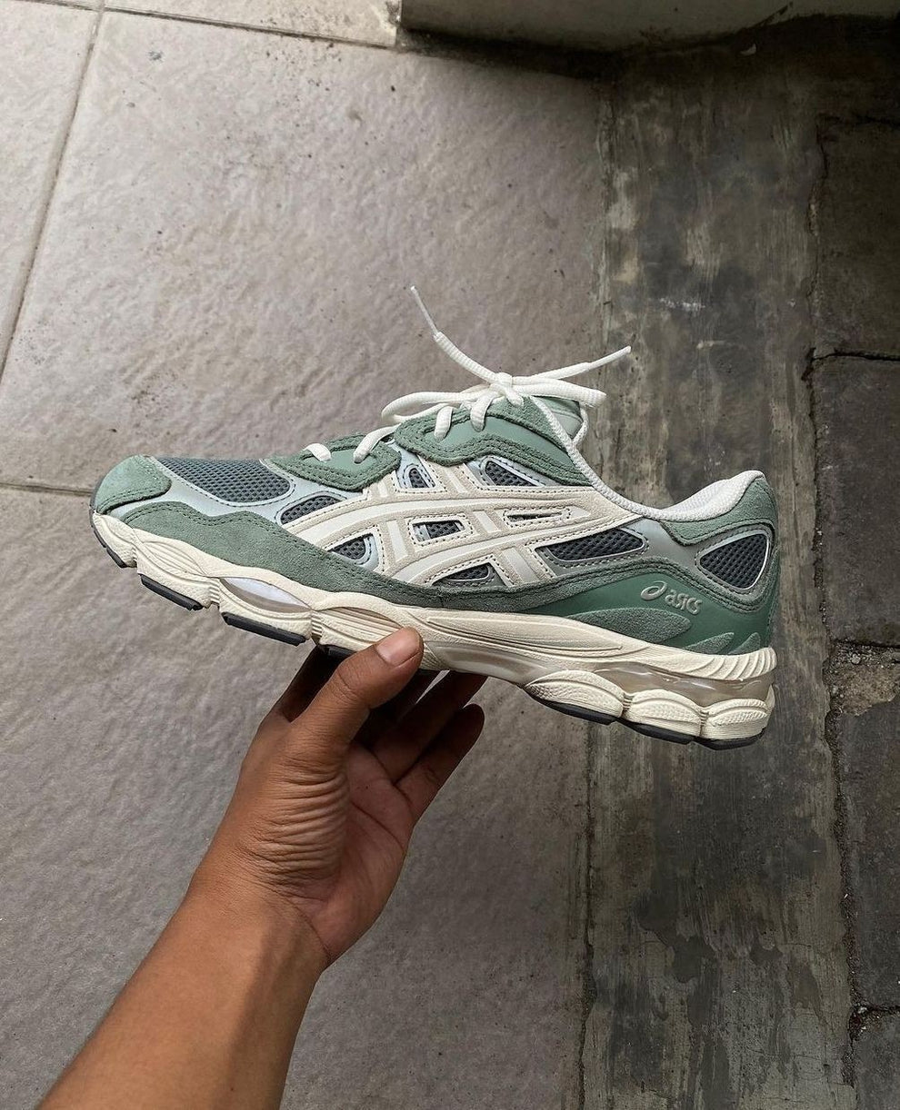 Asics Gel NYC Ivory Smoke Green