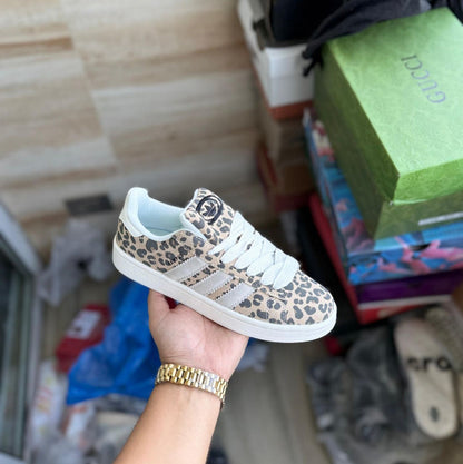 ADIDAS CAMPUS 00s LEOPARD PRINT (White)