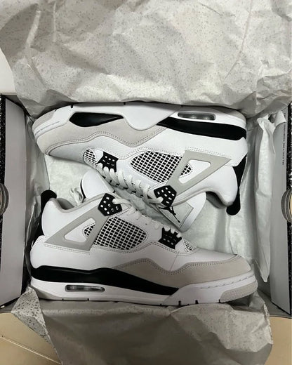 Nikee Airr Jordan Retro4 "Military Black" (UA QUALITY)