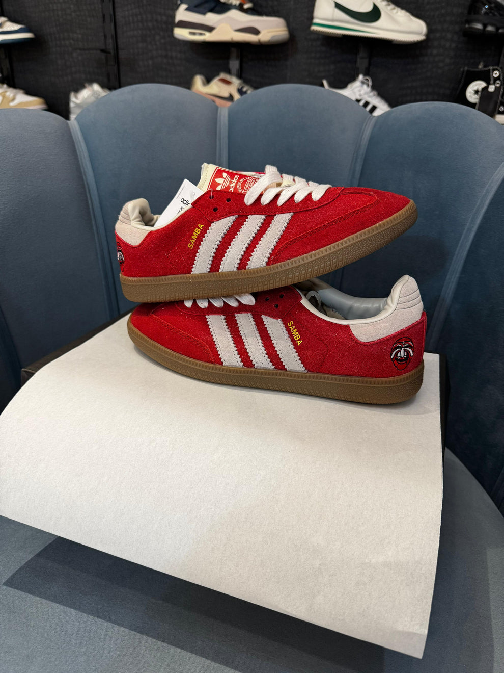 ADIDAS ORIGINALS SAMBA 'BETTER SCARLET OFFWHITE