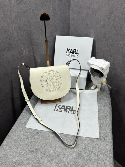 Karl Lagerfeld Handbag Women Cream