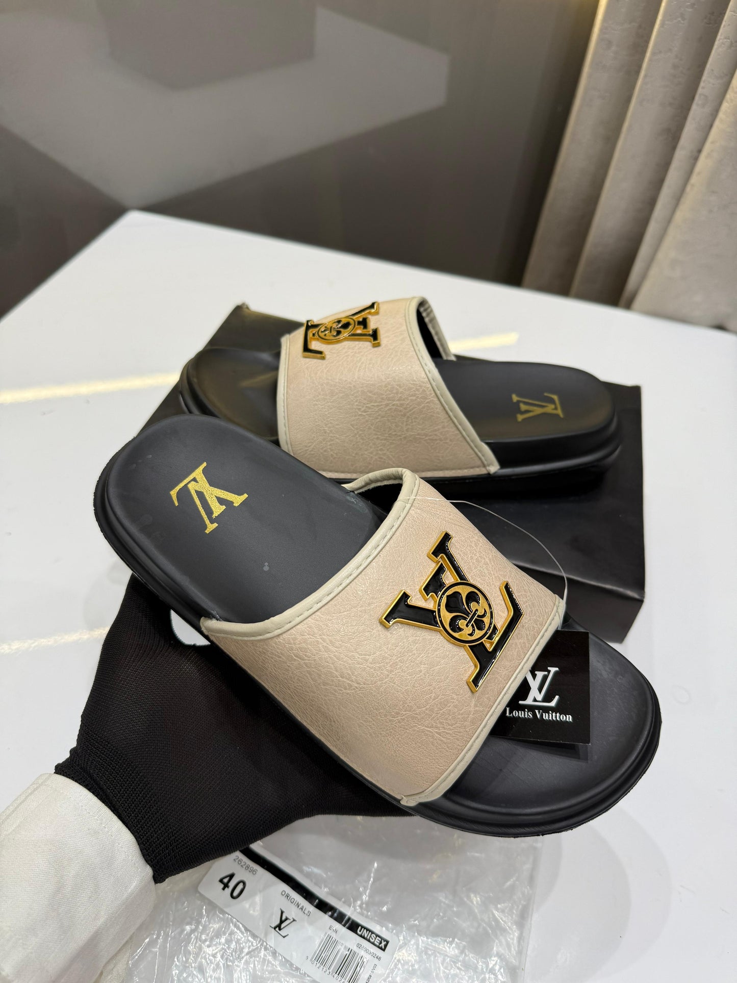 Louis Vuitton Multi Color Sandals Men