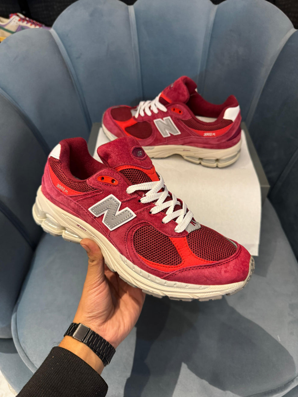 NEW BALANCE 2002R CHERRY BORDEAUX