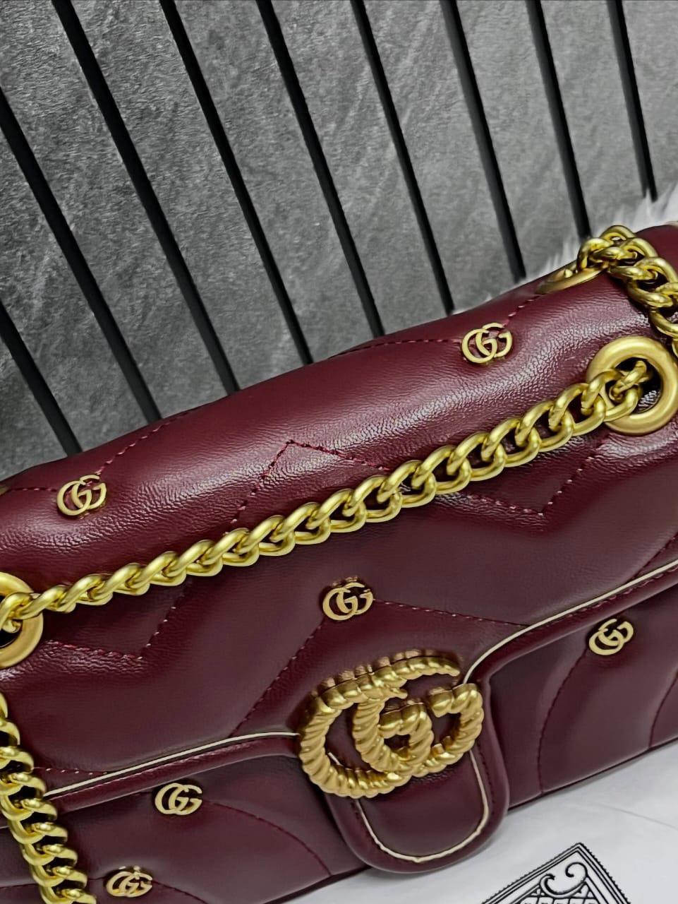 Gucci Red Handbag