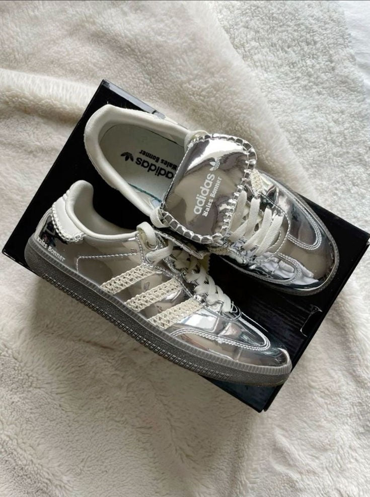 ADIDAS SAMBA X WALES BONNER SILVER